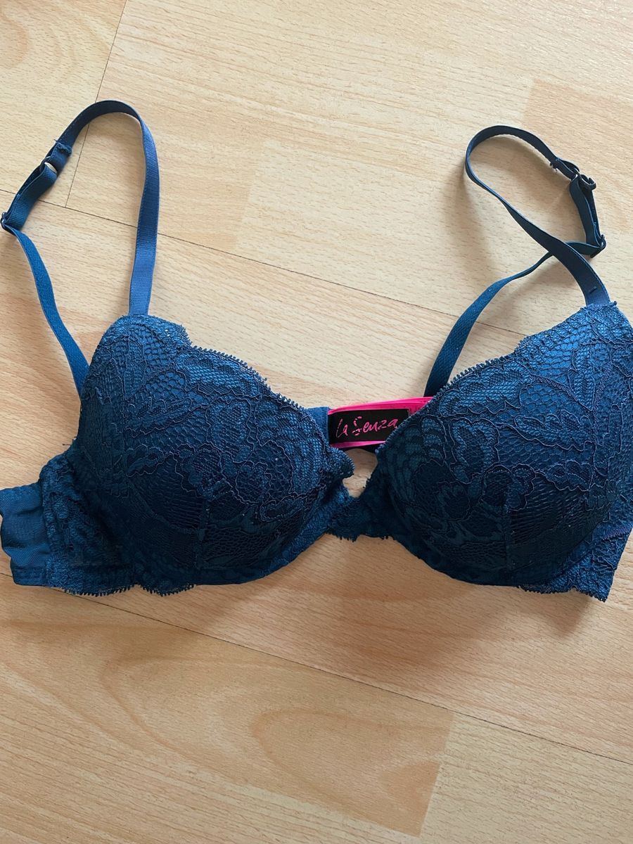 Women, La Senza bra 34B Sea Blue Lace bra Ligh