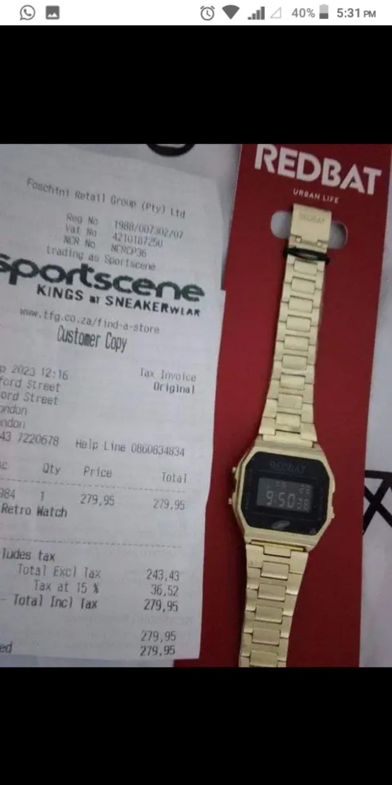 Casio watch shop price sportscene