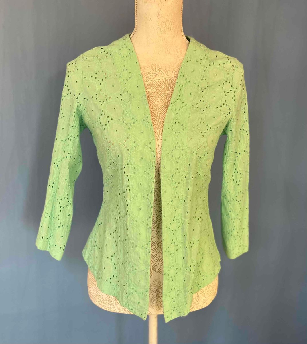 Lime green sale bolero jacket