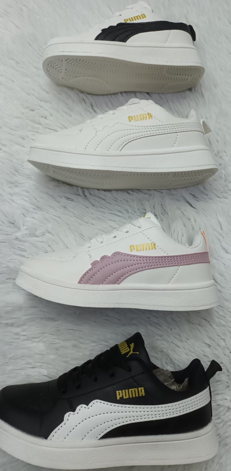 Puma x bts hot sale basket patent trainers