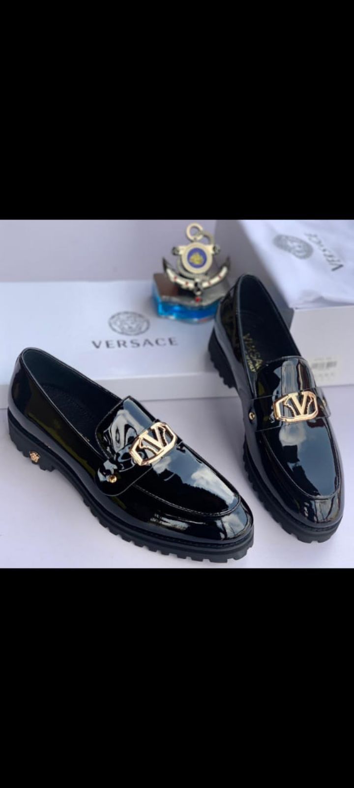 Versace men's formal on sale shoes