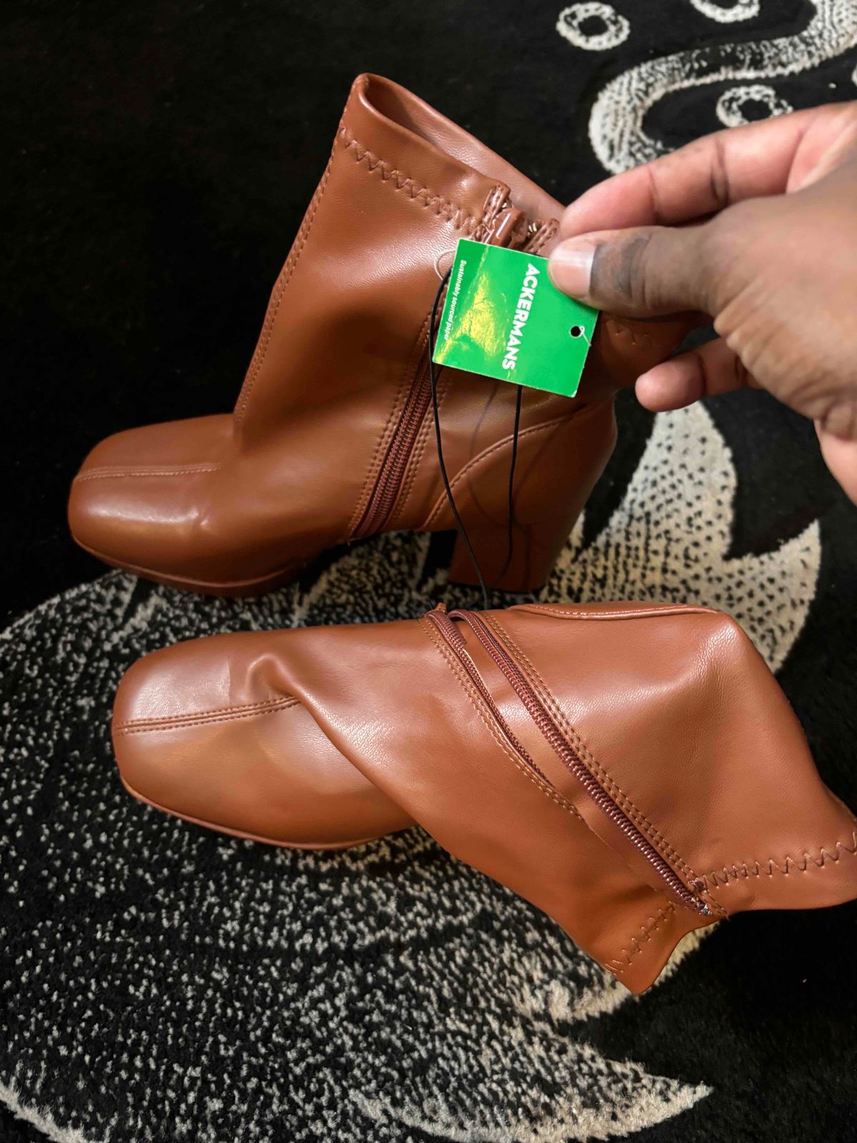 Ackermans ankle boots best sale