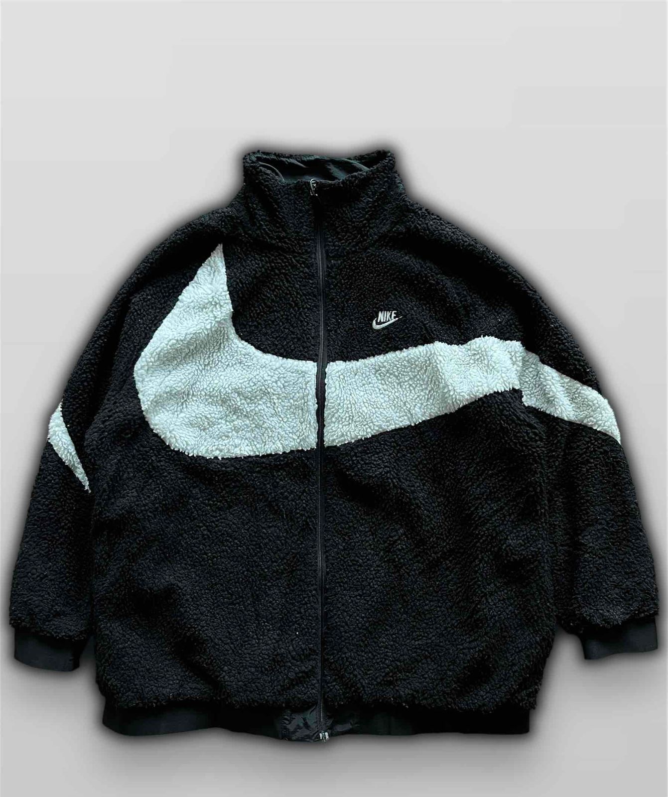 Men | Nike Big Swoosh Reversible Boa Jacket | YAGA