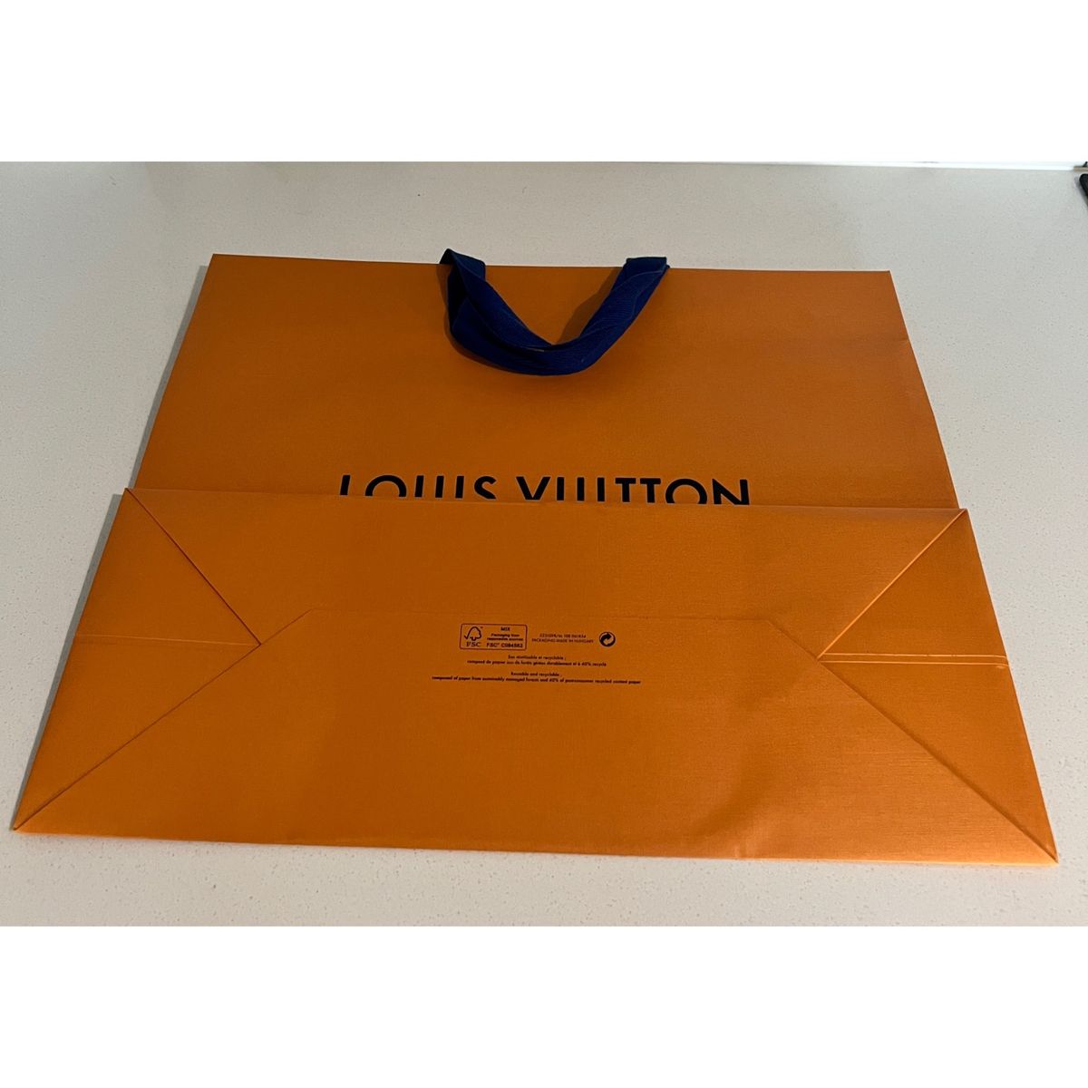 Women, Authentic Louis Vuitton Paper Bag Size