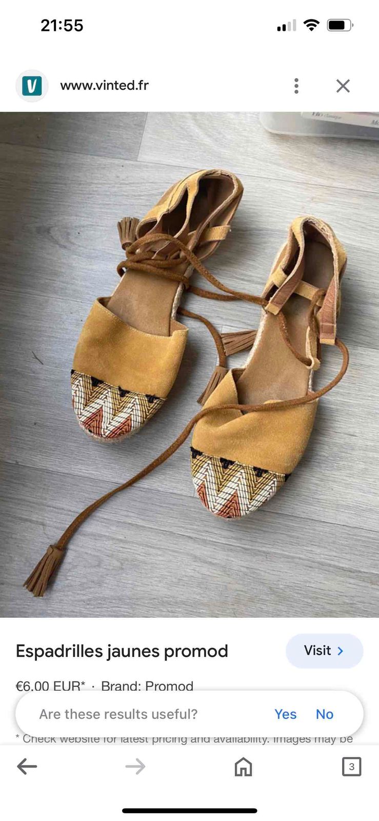 Promod espadrille discount