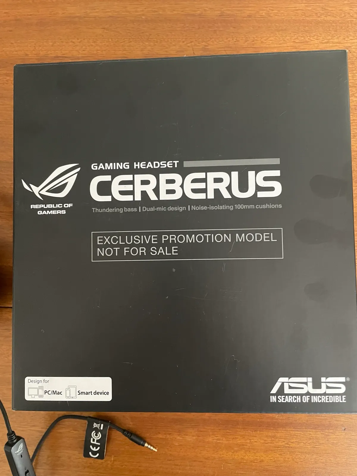 [For Sale] - ASUS RoG Cerberus V1 Wired Gaming Headset (Promotional ...
