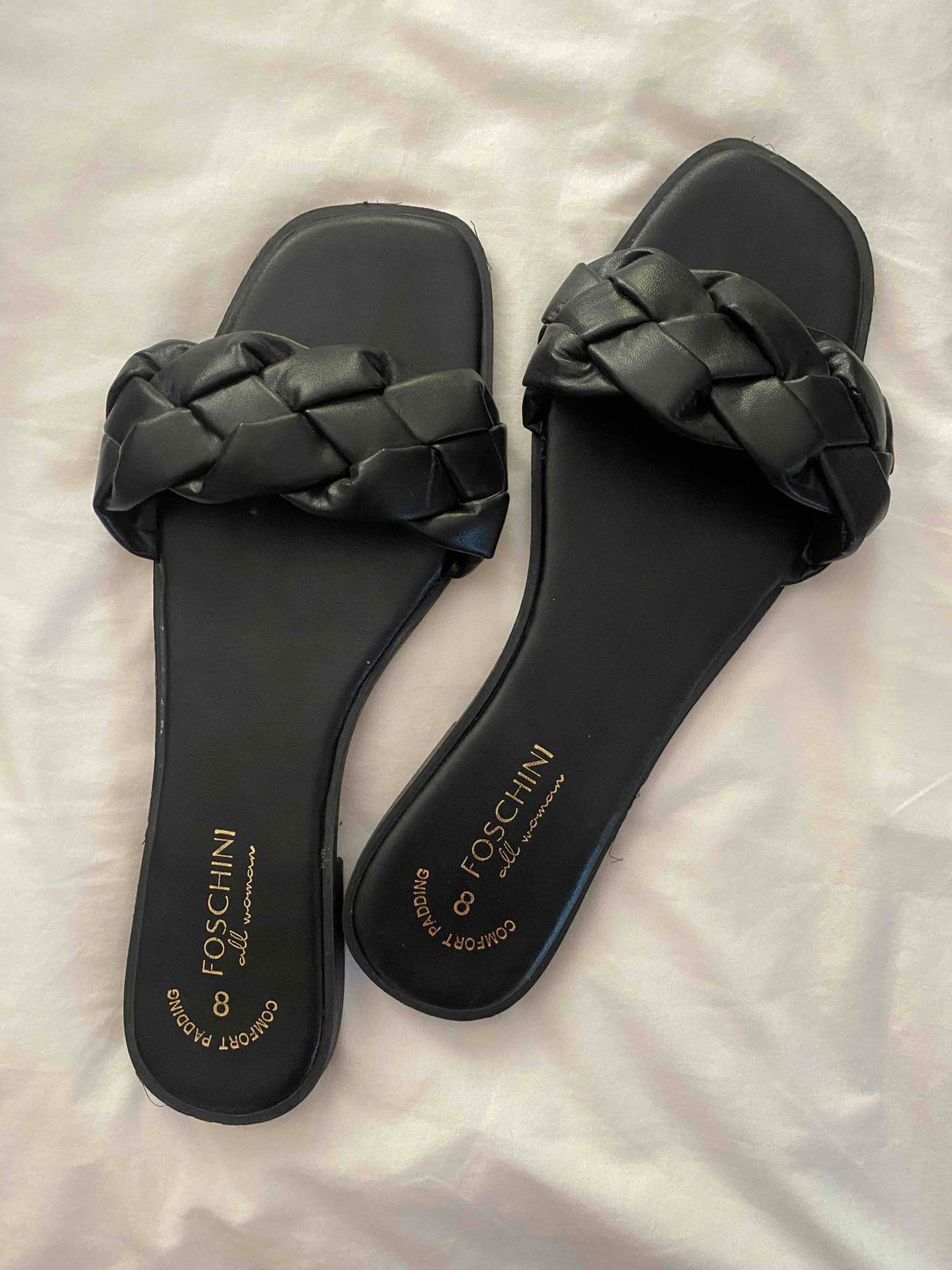 Women Black Foschini Sandals. Worn Once. Yaga SA