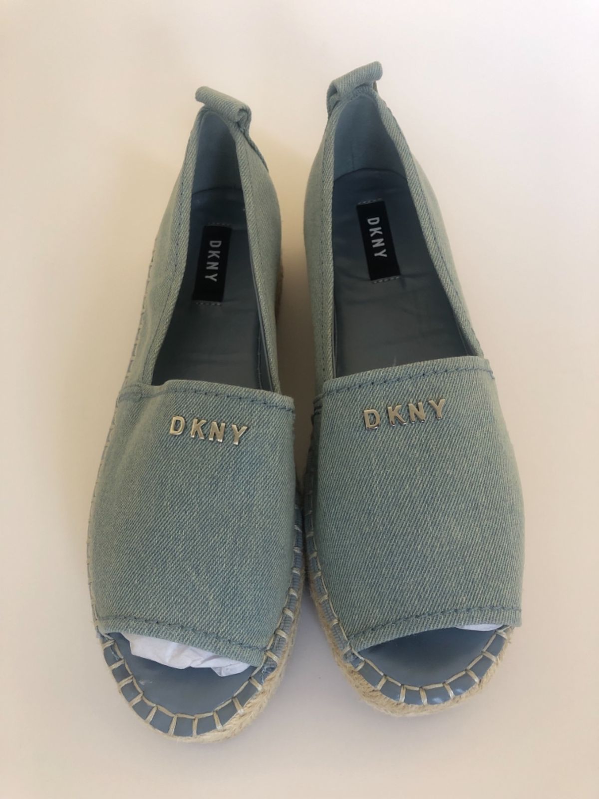 dkny peep toe espadrille