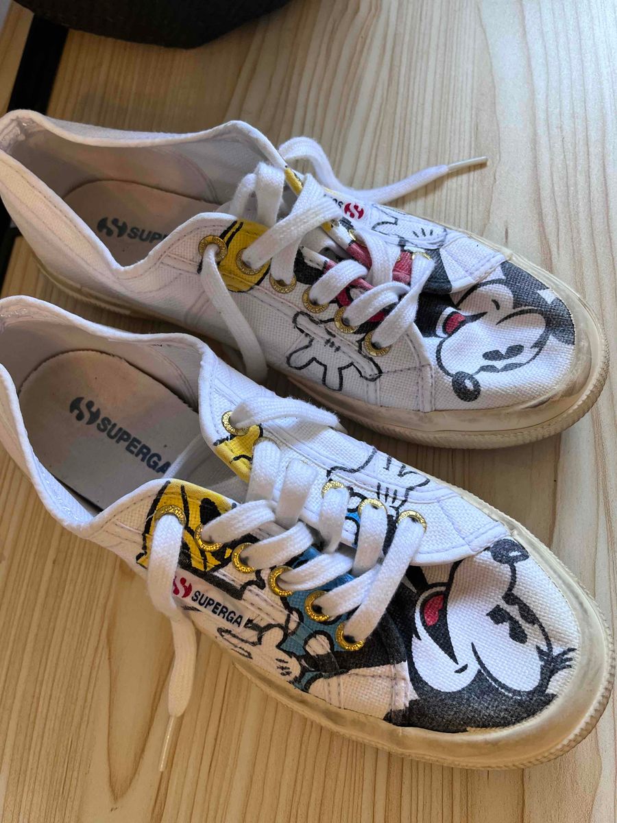 Women Disney minnie and mickey mouse Superga Yaga SA