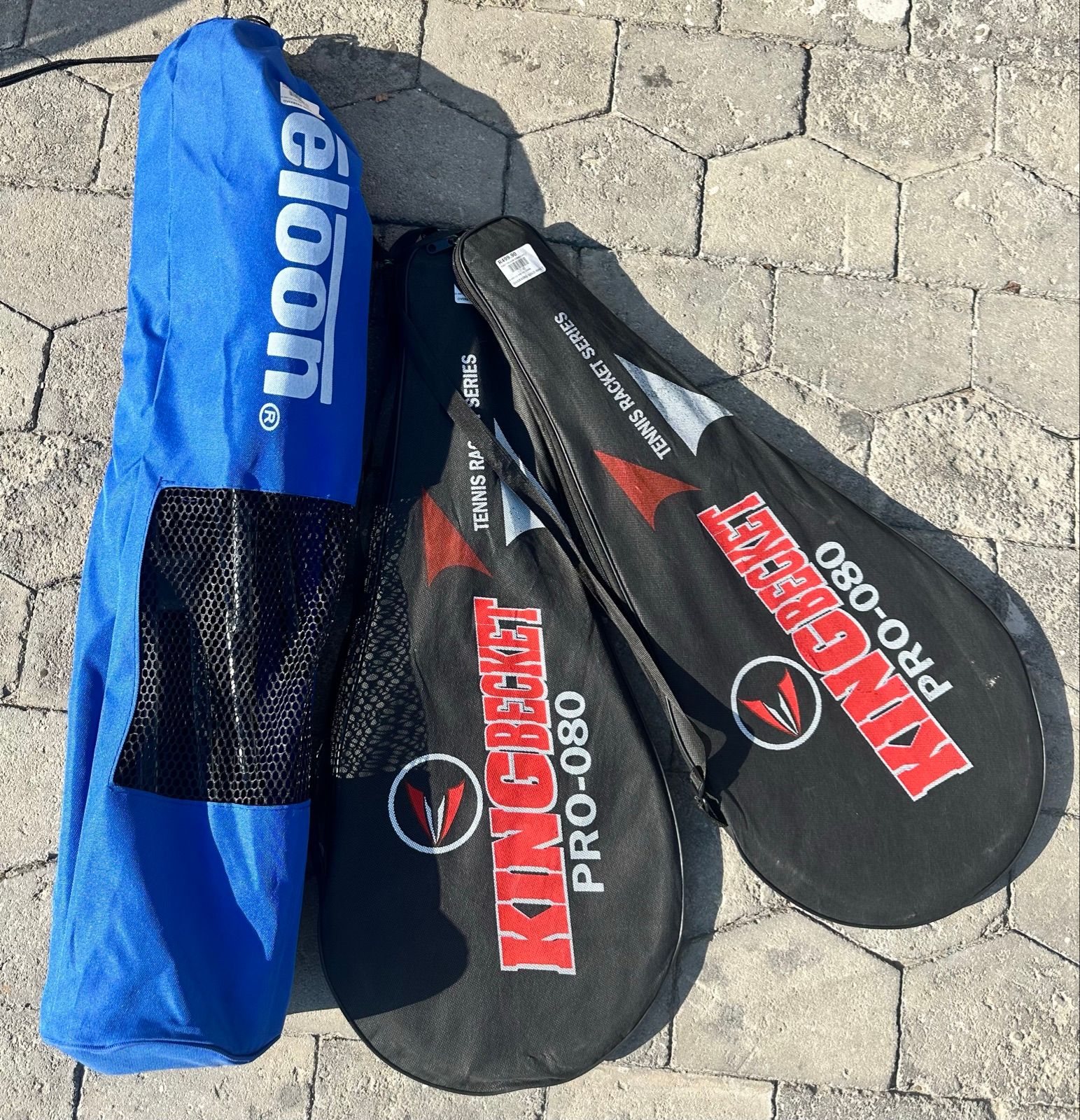 Teloon tennis kit with 2 rackets no balls
