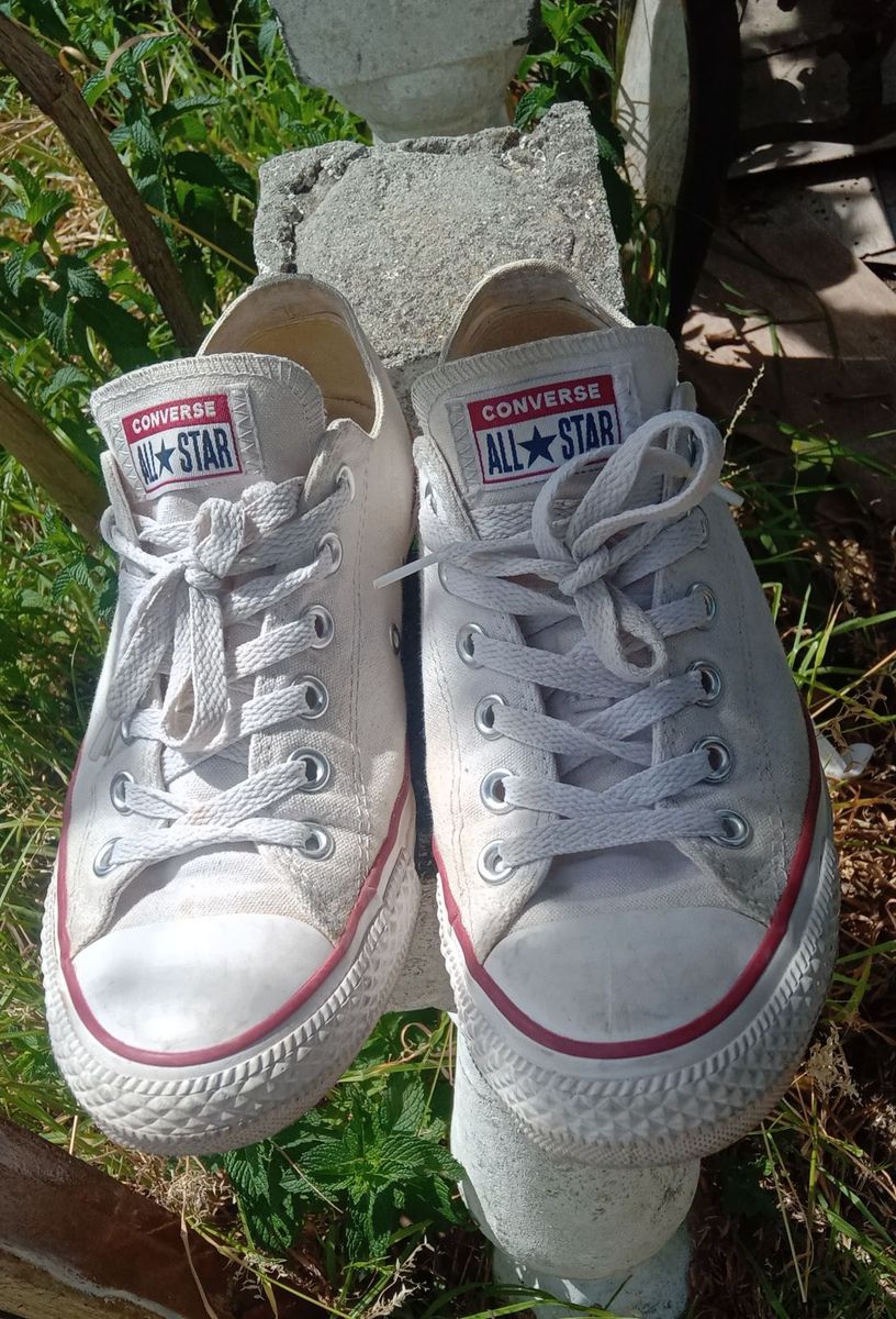 Used clearance white converse