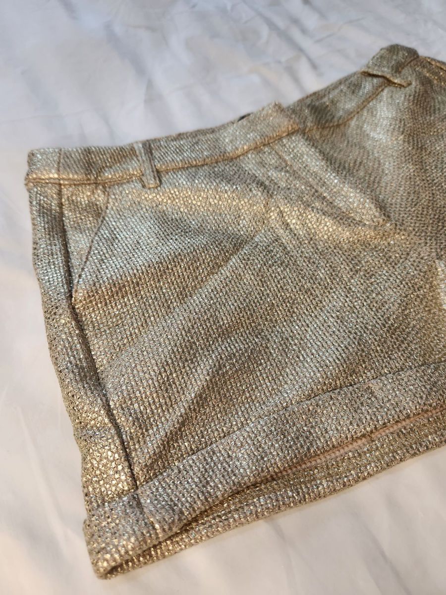 Metallic shorts forever sales 21