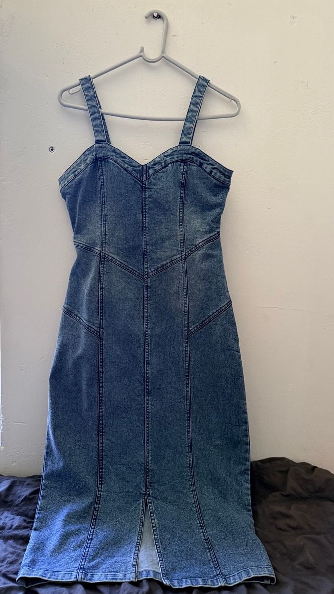 truworths denim dresses Blue Denim Pleated Mini Shirt Dress (3240061)