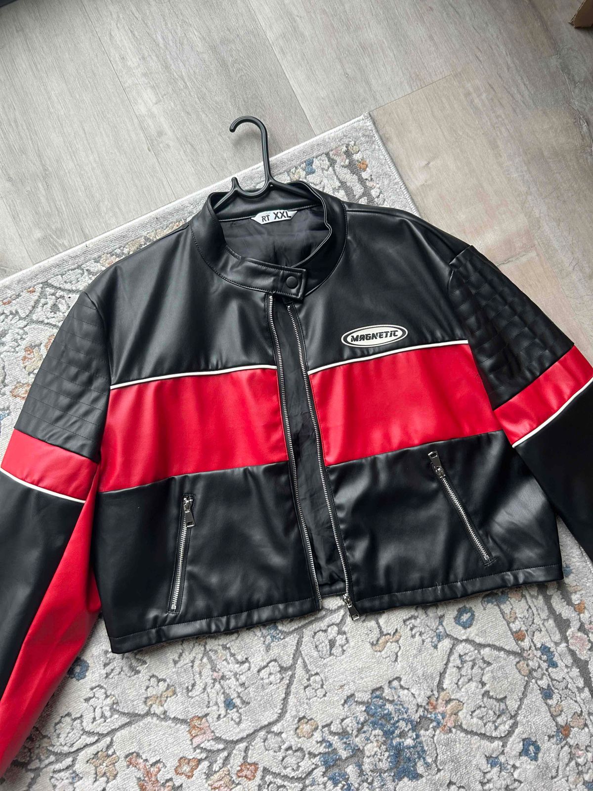 Women | Mr Price Red Black & White Faux Lea | YAGA