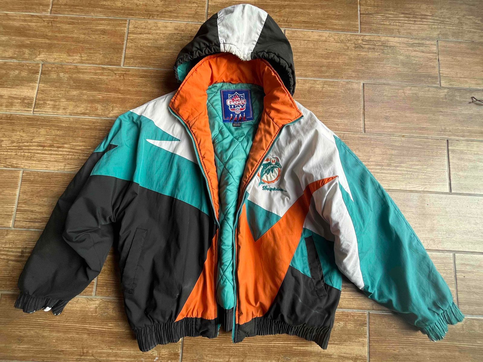 Men | NFL DOLPHINS VINTAGE STARTER JACKET. No | YAGA