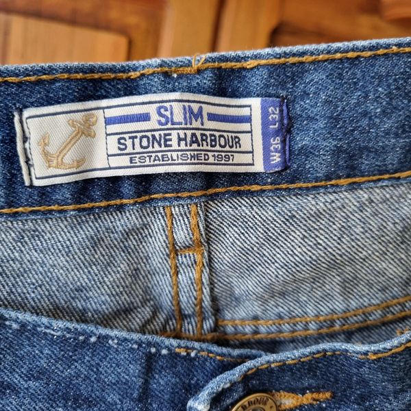 Edgars Mens Jeans Men Edgars Stone Harbour Three Jeans Fo YAGA