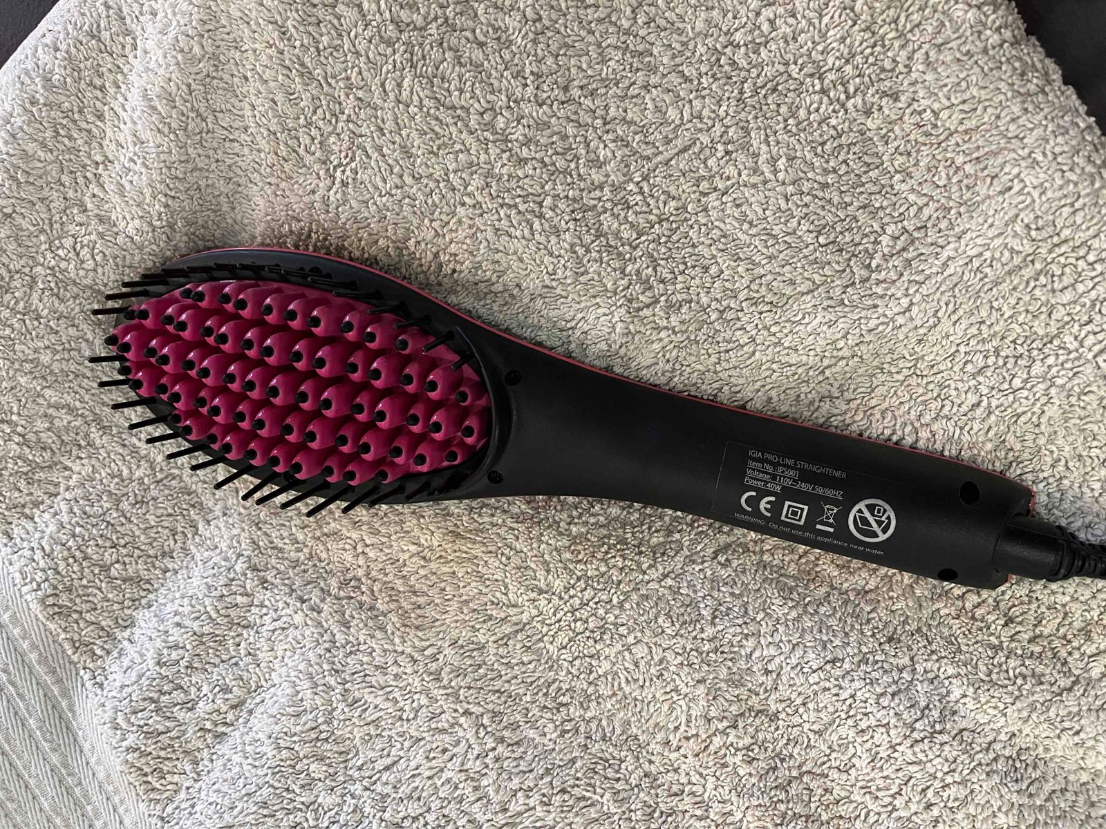 Igia proline outlet straightener brush price