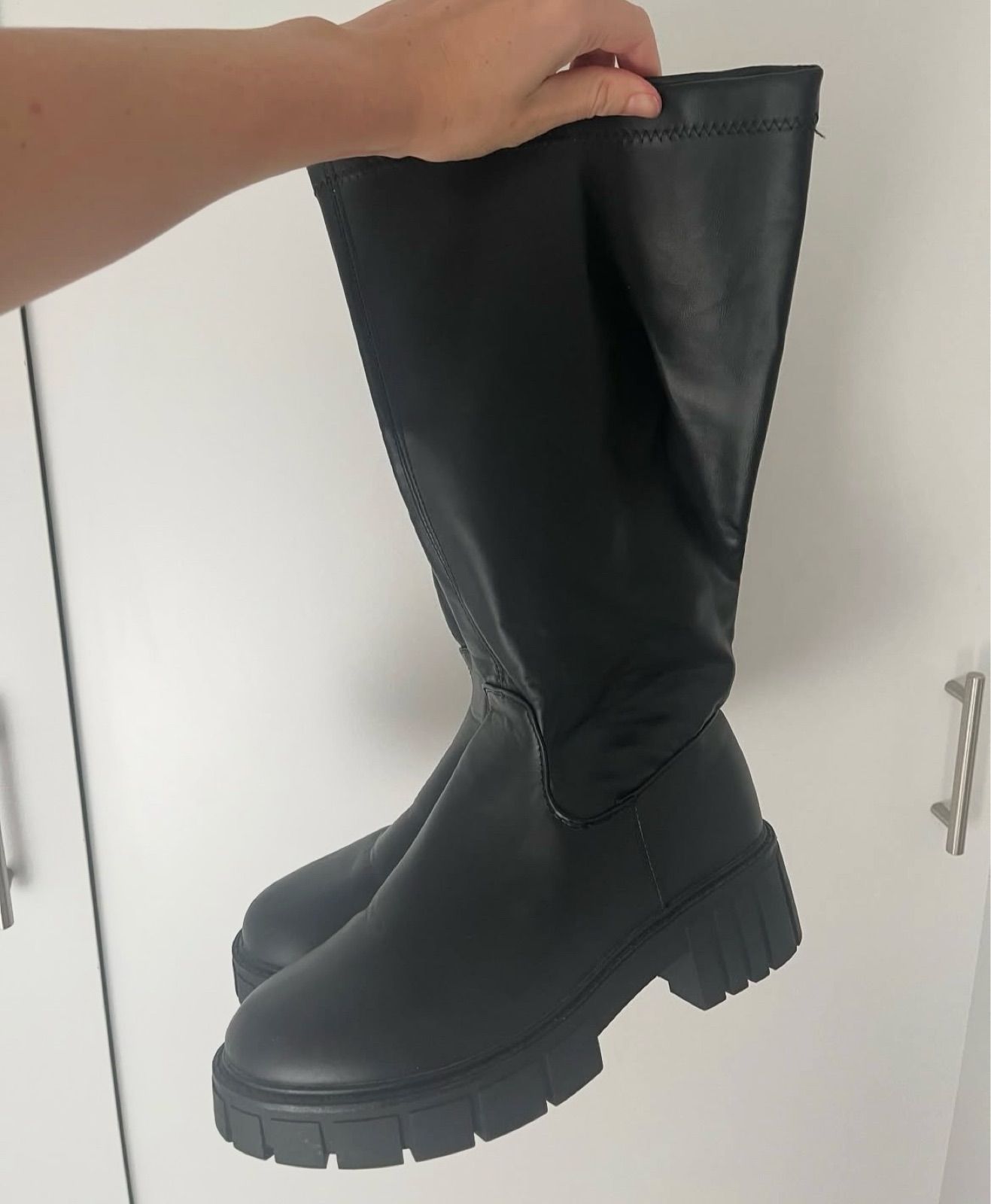 Boots Superbalist Footwear Women Black Long Boots Form YAGA