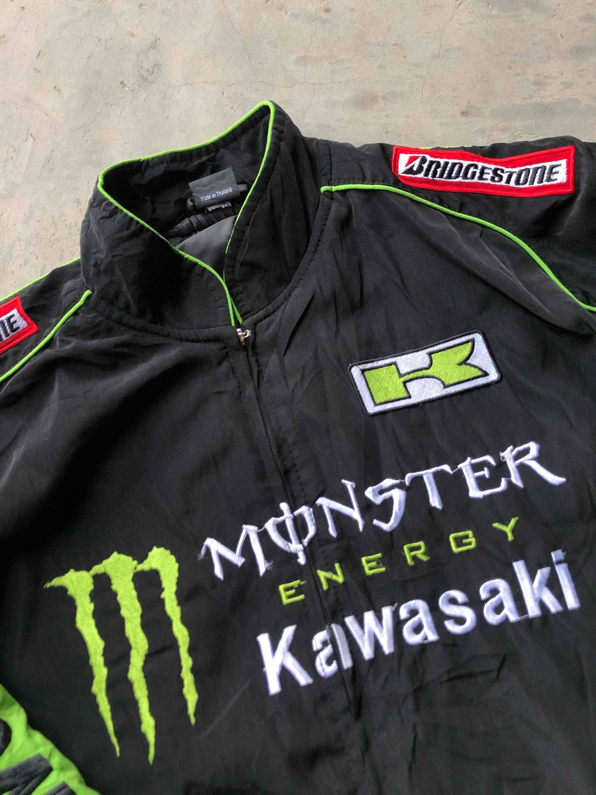 Men | VINTAGE MONSTER x KAWASAKI JACKET Used | YAGA