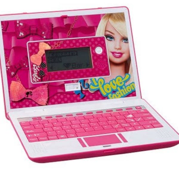 Technology Beautiful Barbie laptop few scratches Yaga SA