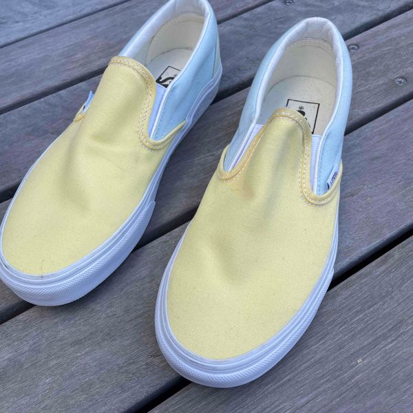 Soft yellow best sale vans