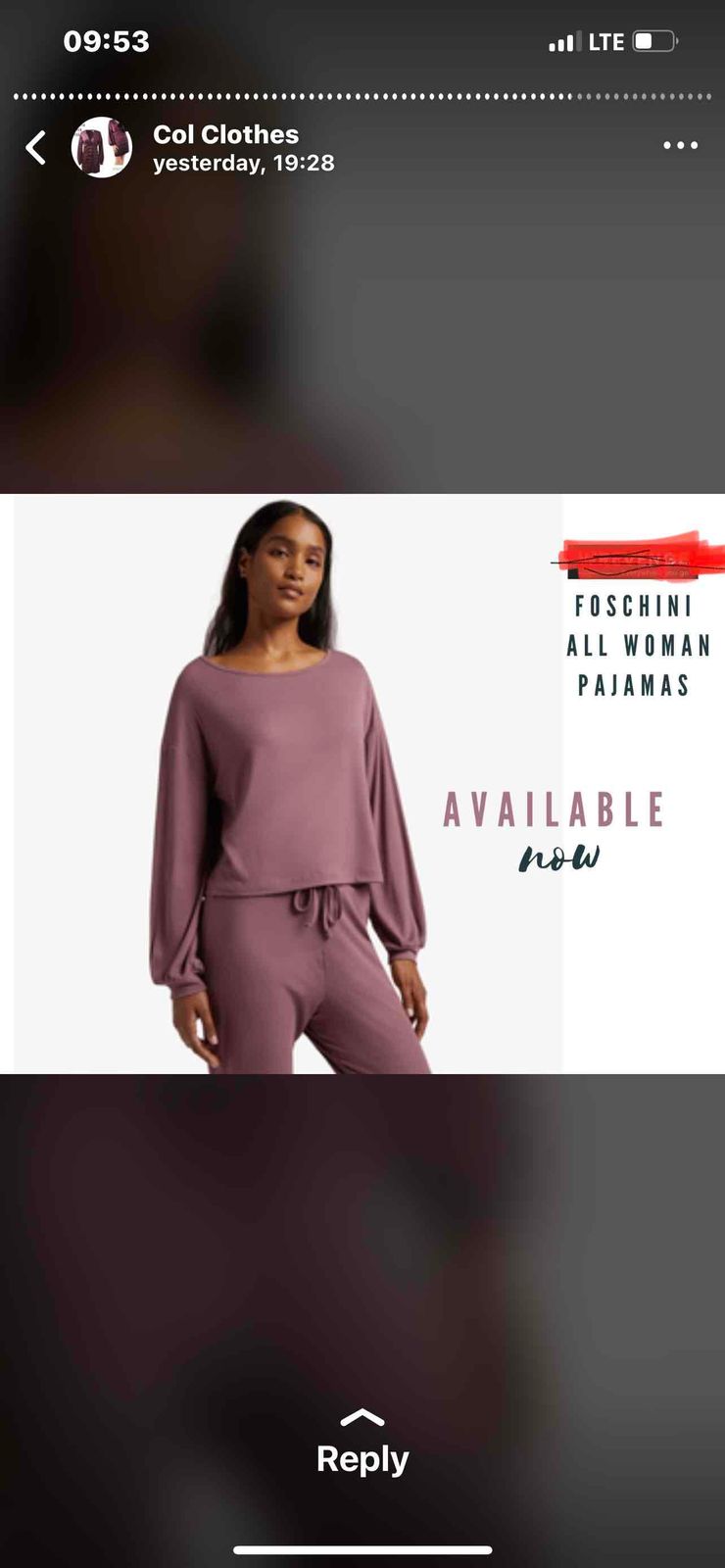 Women Foschini ladies pj size xlarge availabl Yaga SA