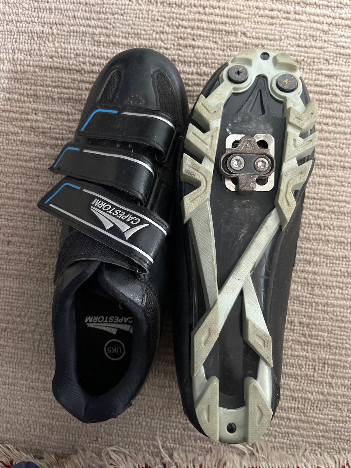 Sports Leisure Cape Storm Cycling Cleats UK 5 Yaga SA