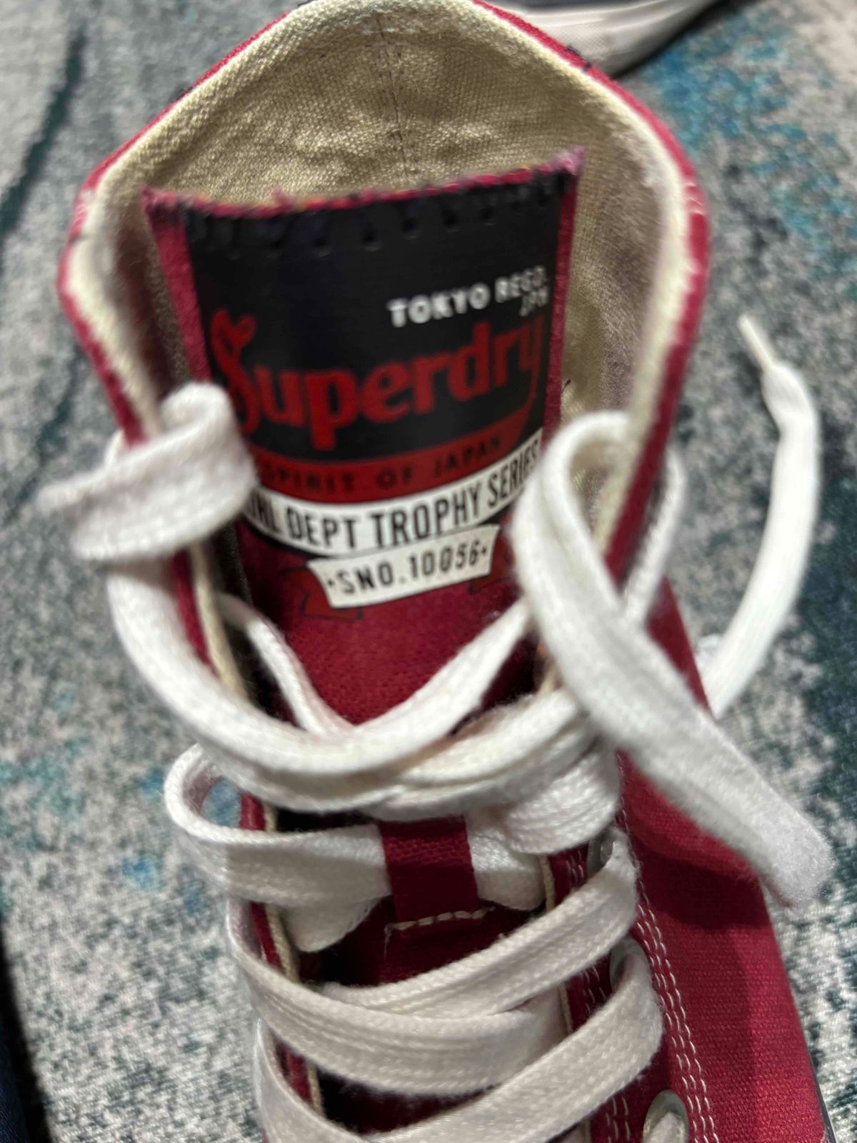 Men Superdry high top In perfect YAGA