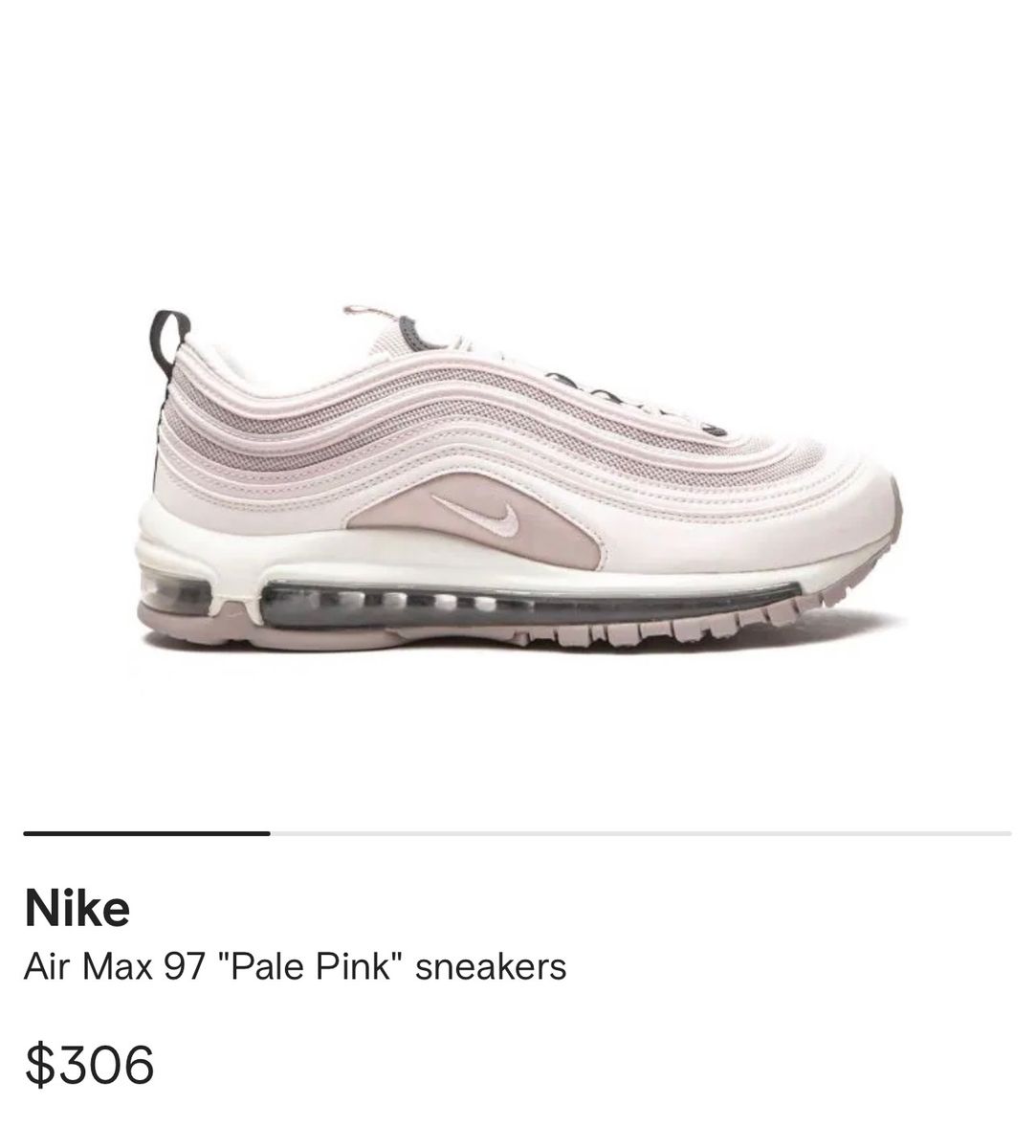 Nike 97 store dusty pink