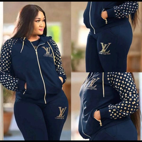 LV tracksuit available original small to 2xl