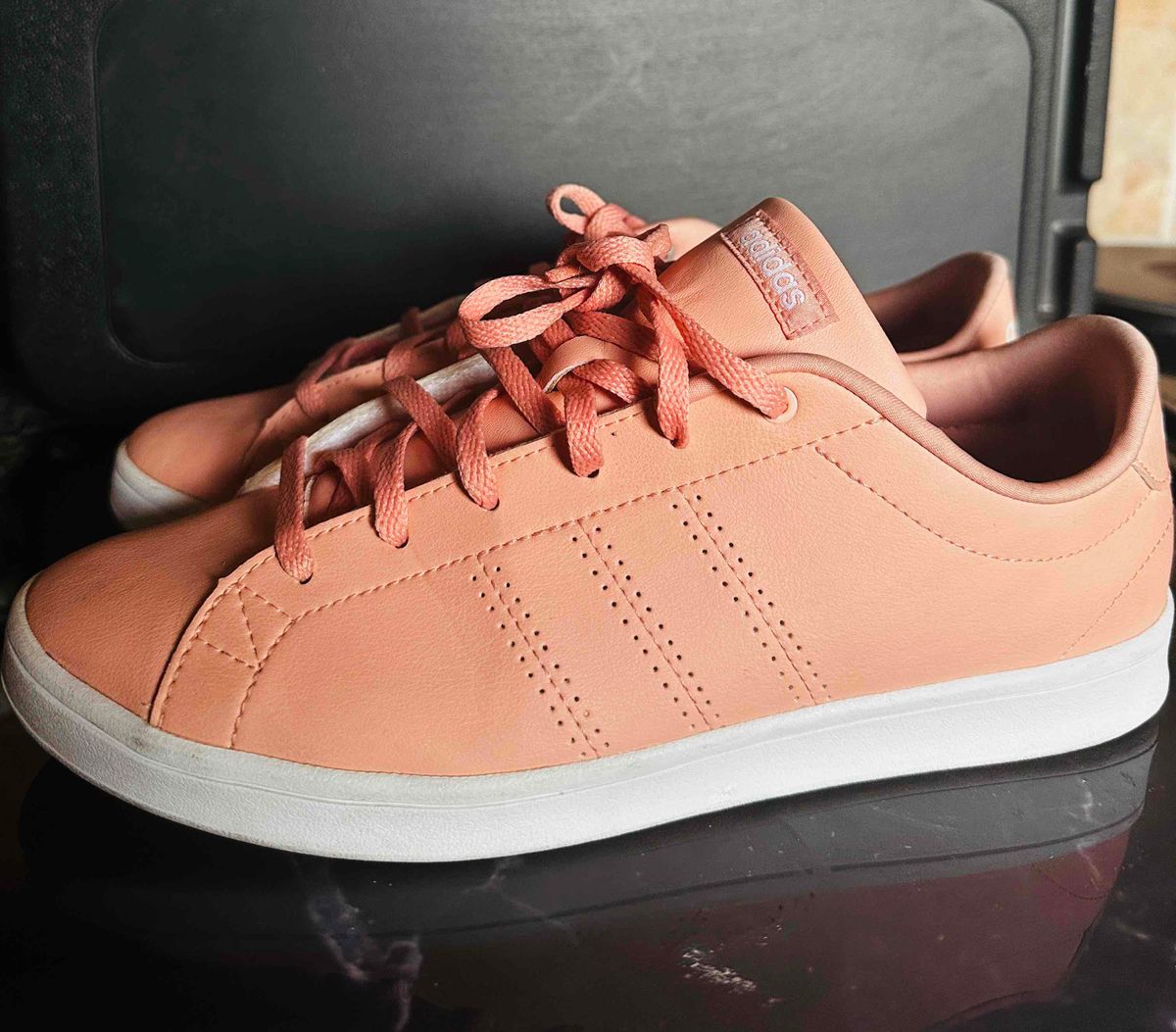 Adidas advantage clean qt rosa clearance