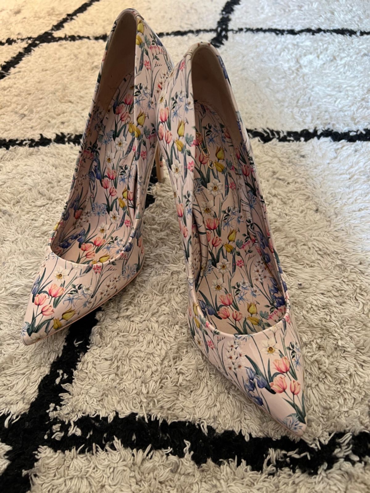 Aldo shop floral heels