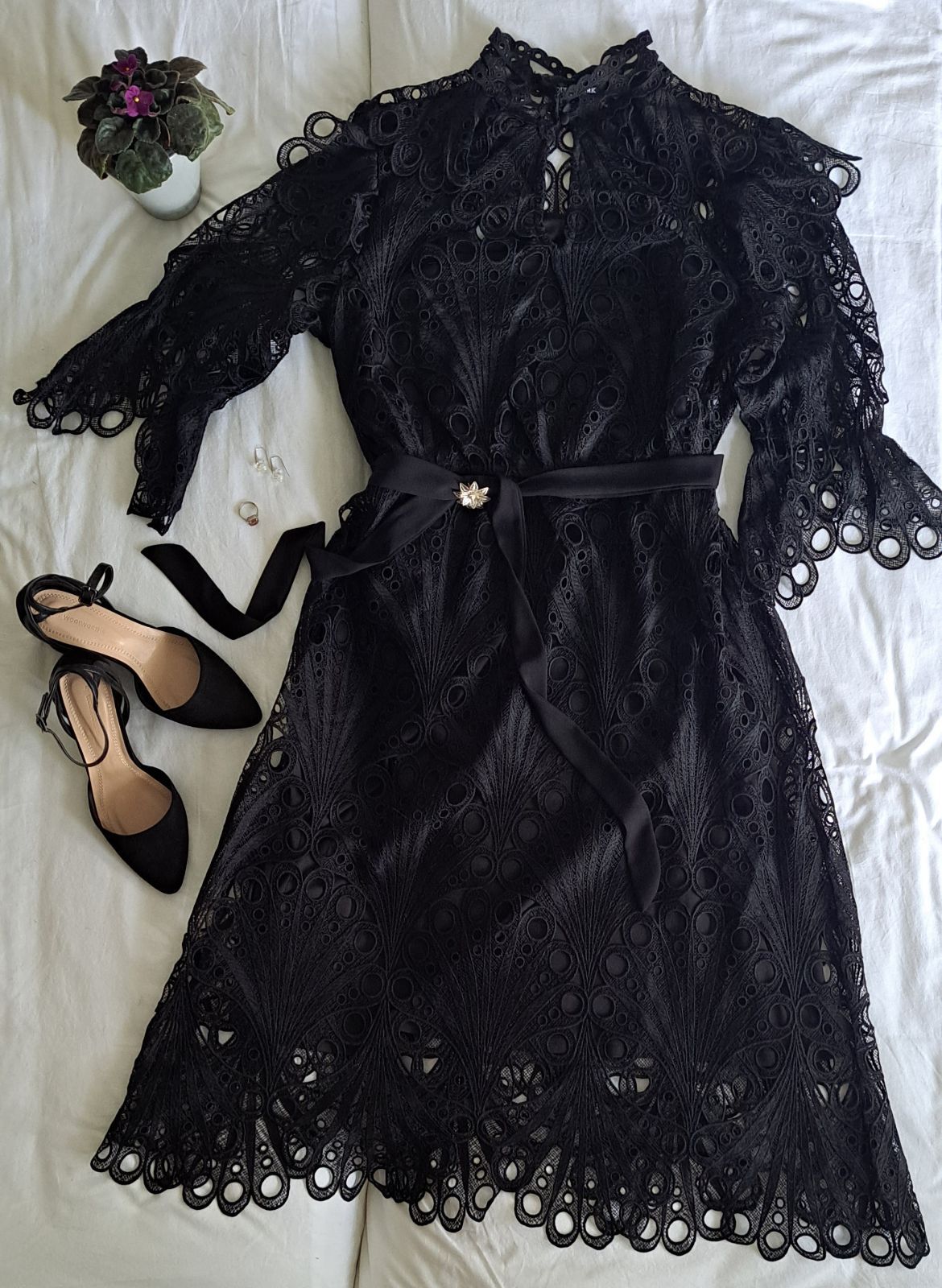 Cocktail Dresses Queenspark Black Dresses Women Black Lace Dress