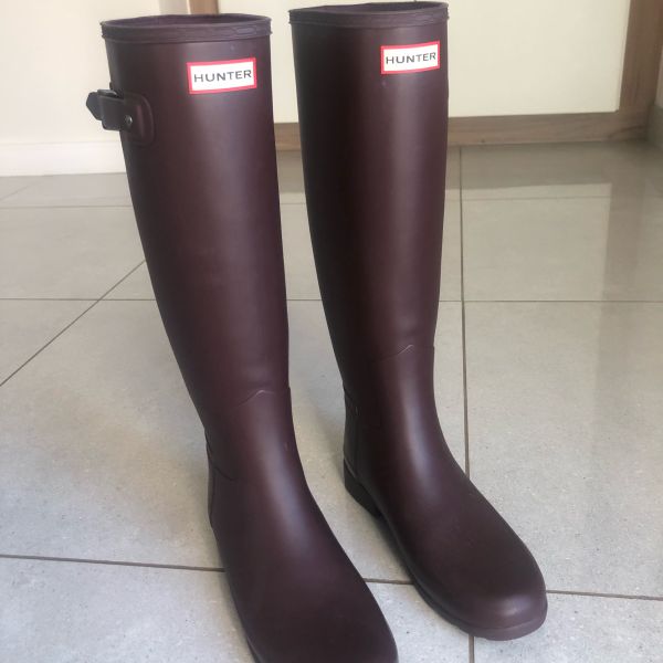 Maroon 2025 hunter boots