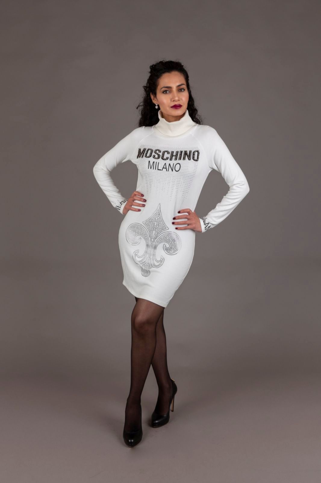 Moschino milano dress best sale