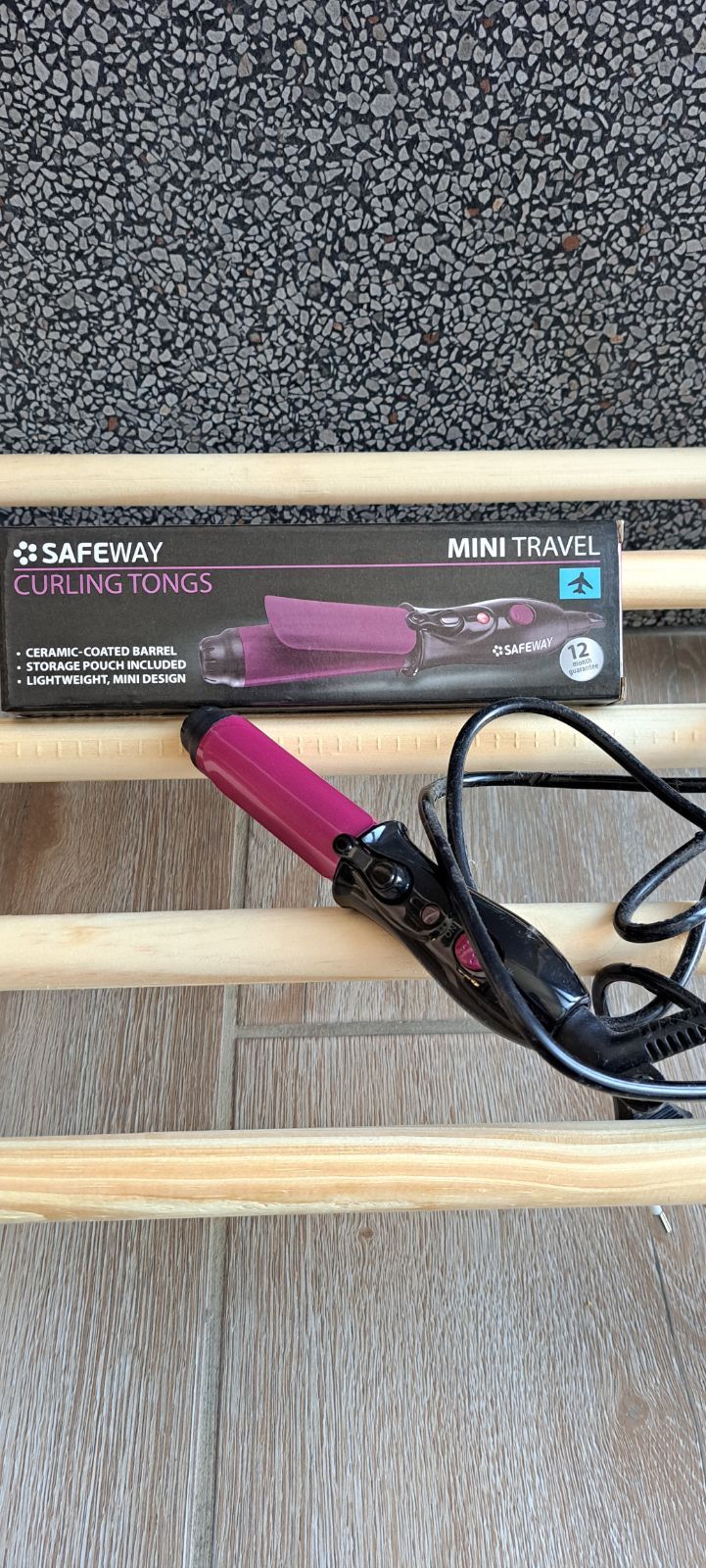 Travel on sale hair tongs