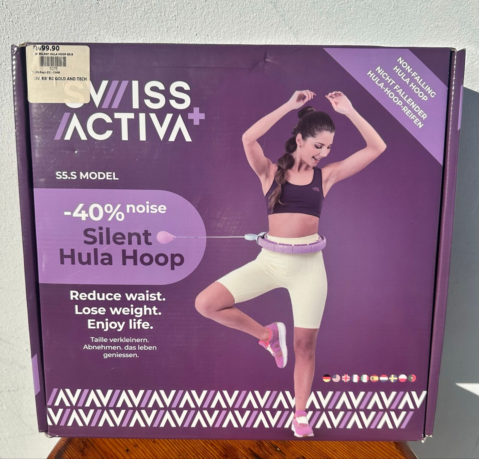 Swiss Activa Silent Hula Hoop - S5.S Model
