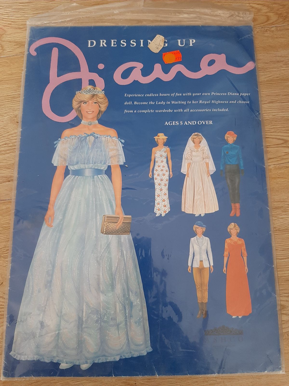 princess diana dress up doll THE PRINCESS DIANA PAPER DOLL BOOK OF FASHION by Clarissa Harlowe, Mary  Anna Bedford on Kubik Fine Books Ltd