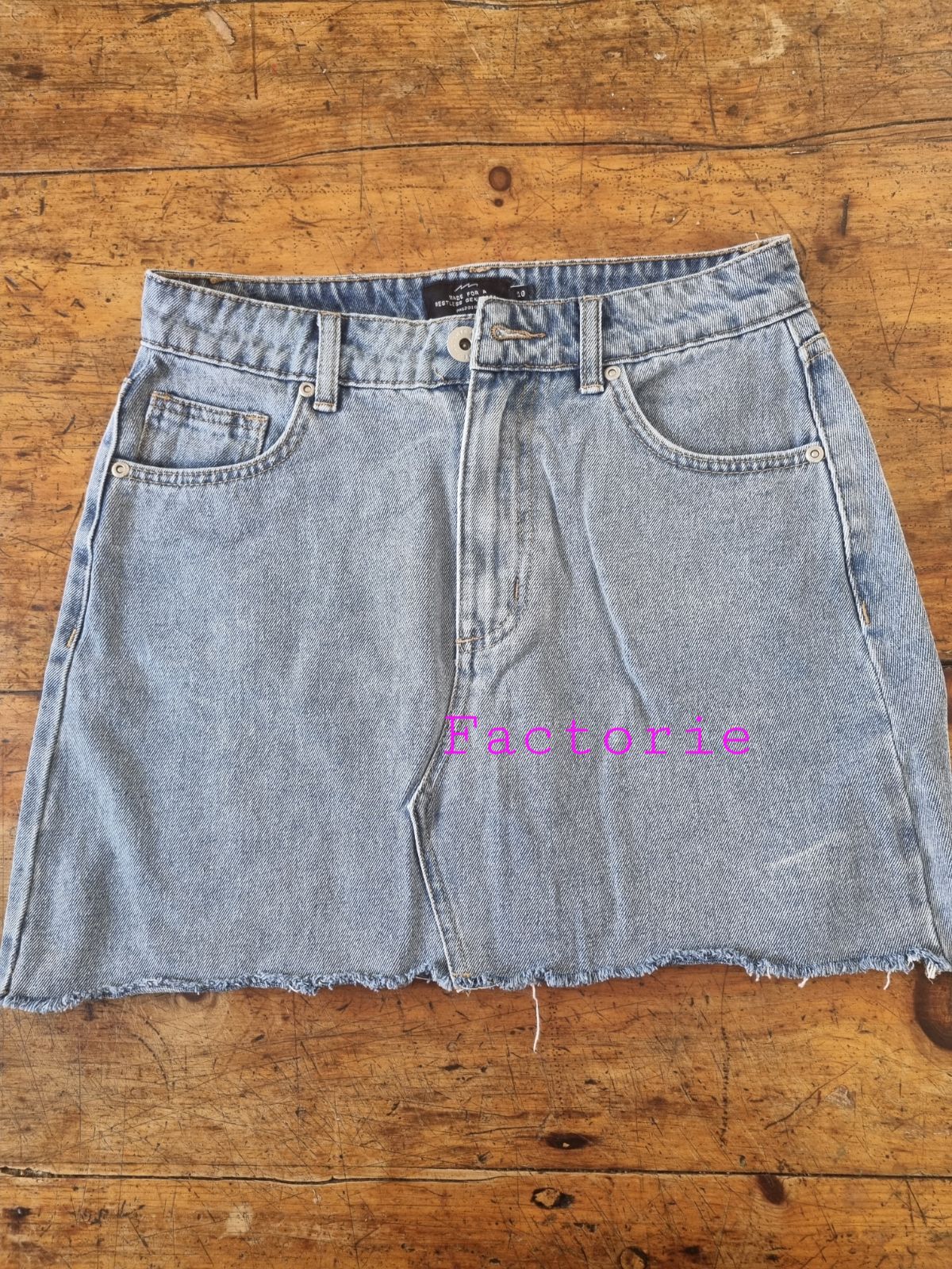 Factorie best sale denim skirt