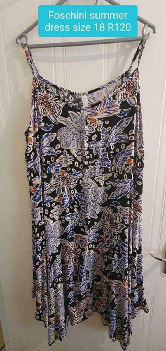 Women Foschini Summer dress with adjustable s Yaga SA