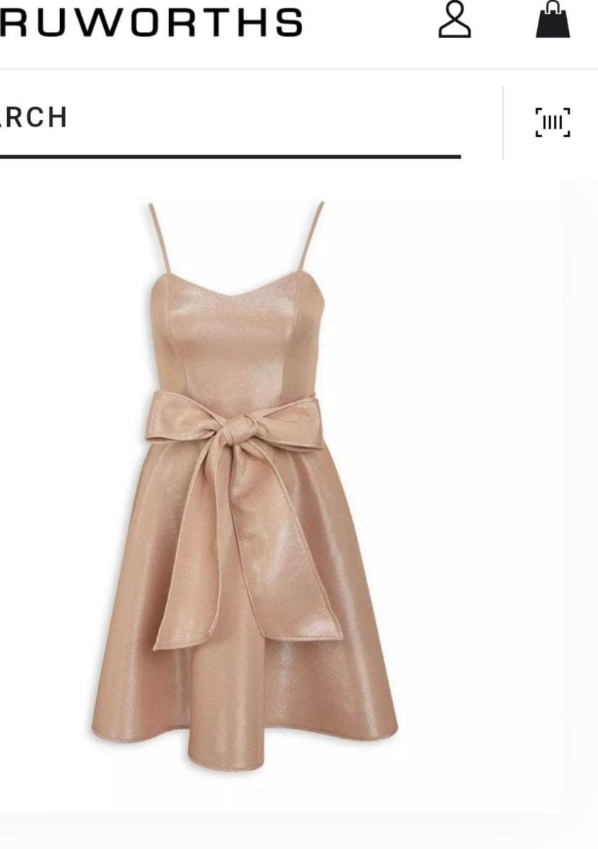 Women | Truworths short bow formal dress. Worn | YAGA Women | Truworths short bow formal dress. Worn | YAGA