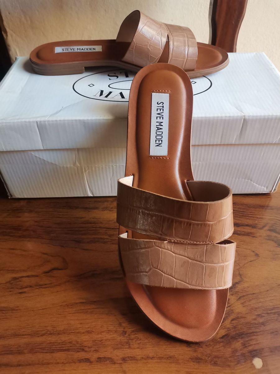 Women Alexandra croco Tan by Steve madden Si Yaga SA