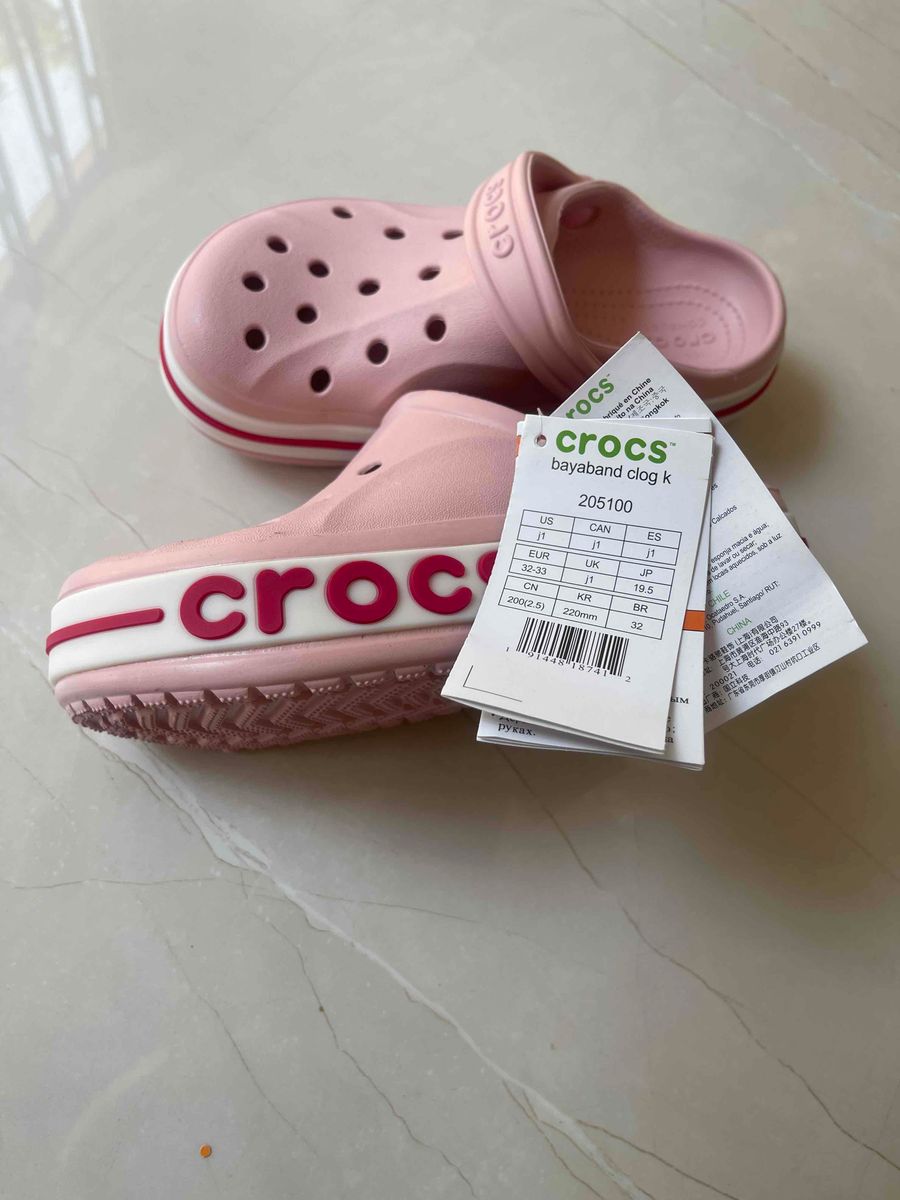 Crocs bayaband clog discount pink
