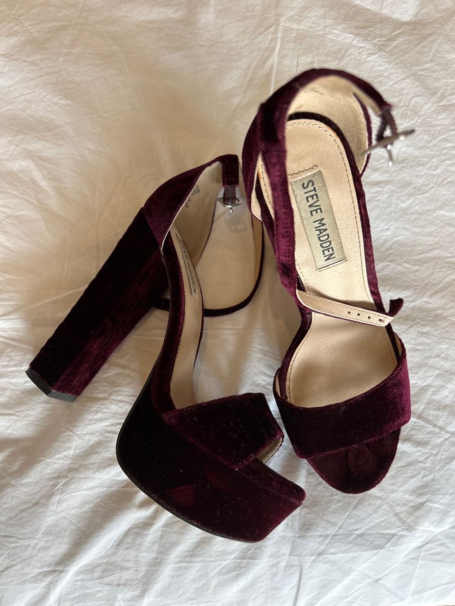 Steve madden shop burgundy heels