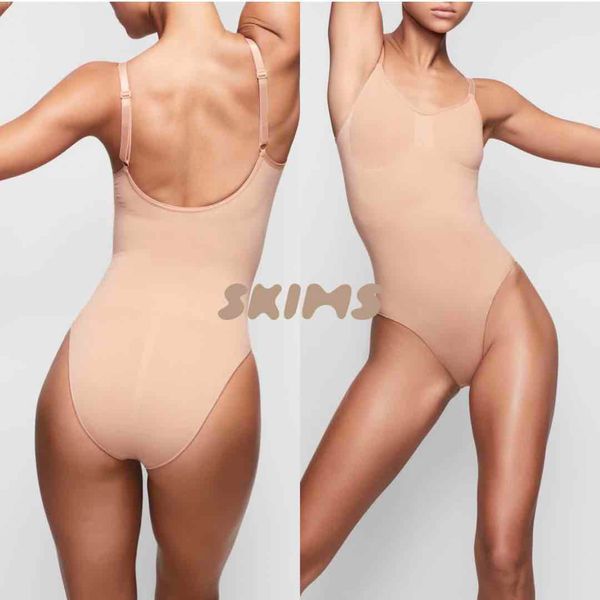 New SKIMS Ochre Sculpting Bodysuit With Snaps Size XXS/XS