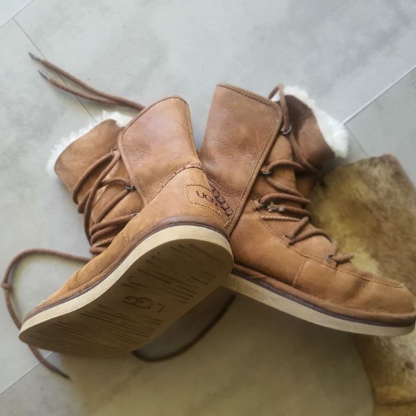 Ugg lodge 2024 boots chestnut