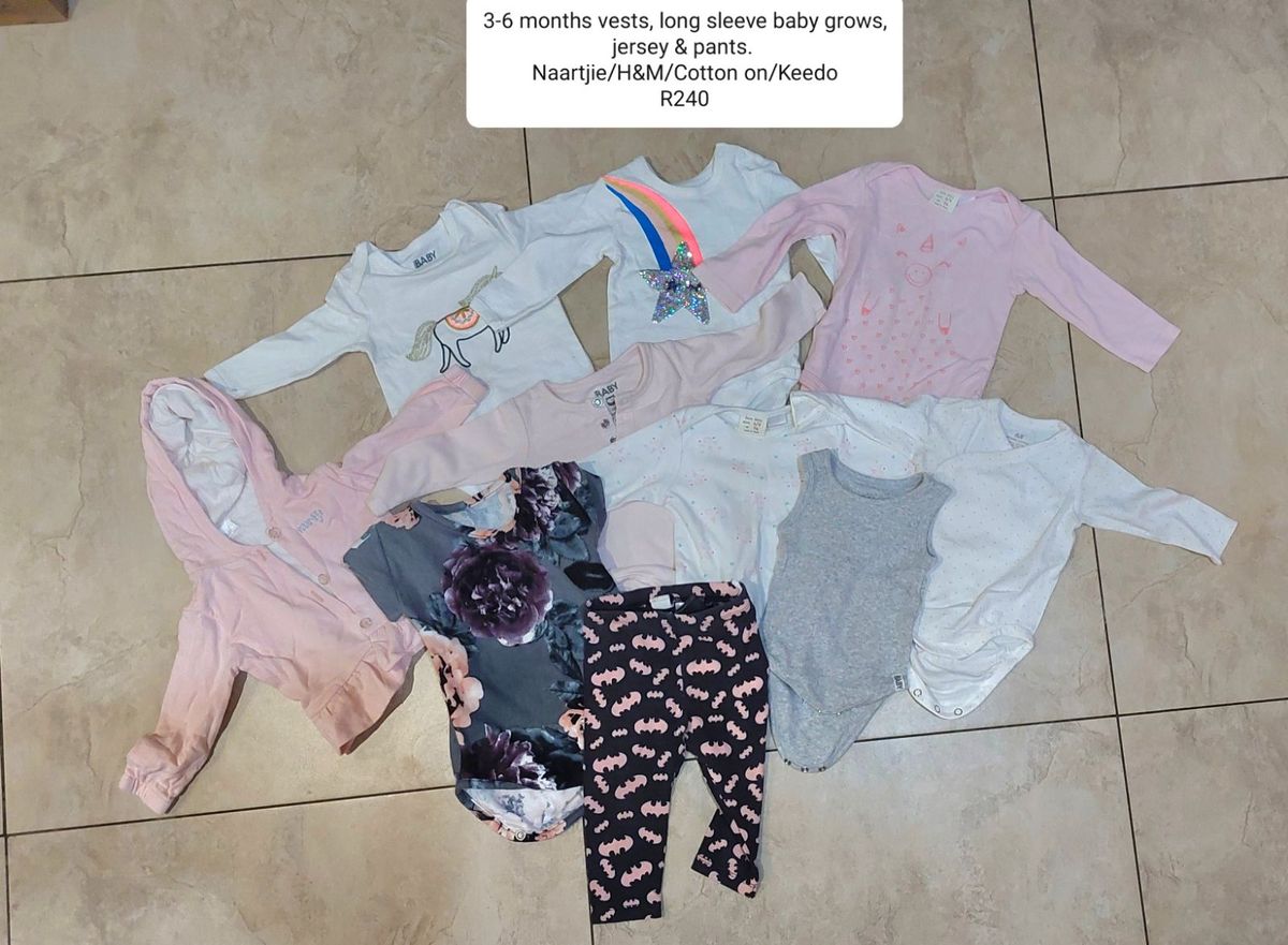 H and m baby clearance vests