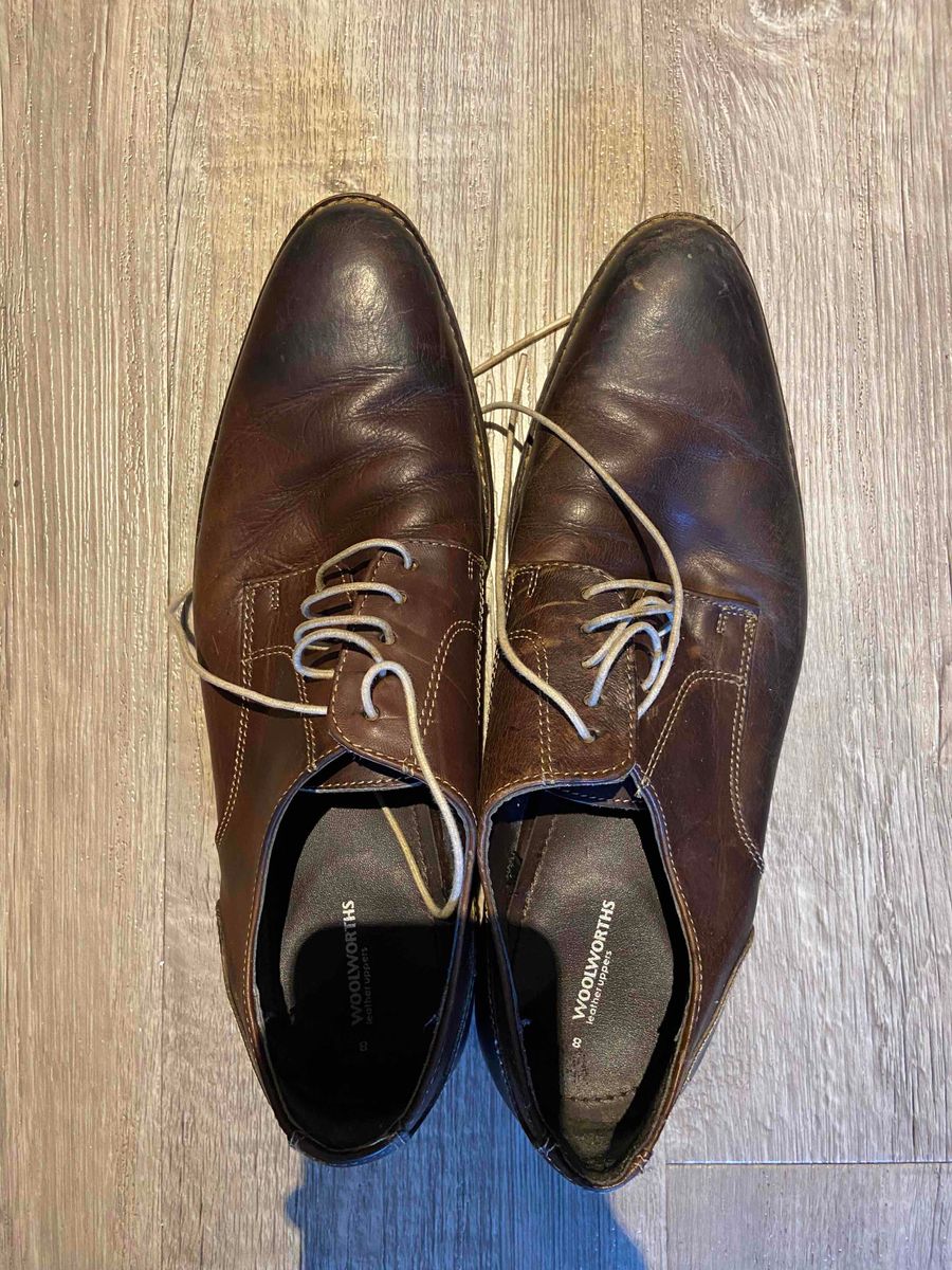 Woolworths 2025 leather shoes