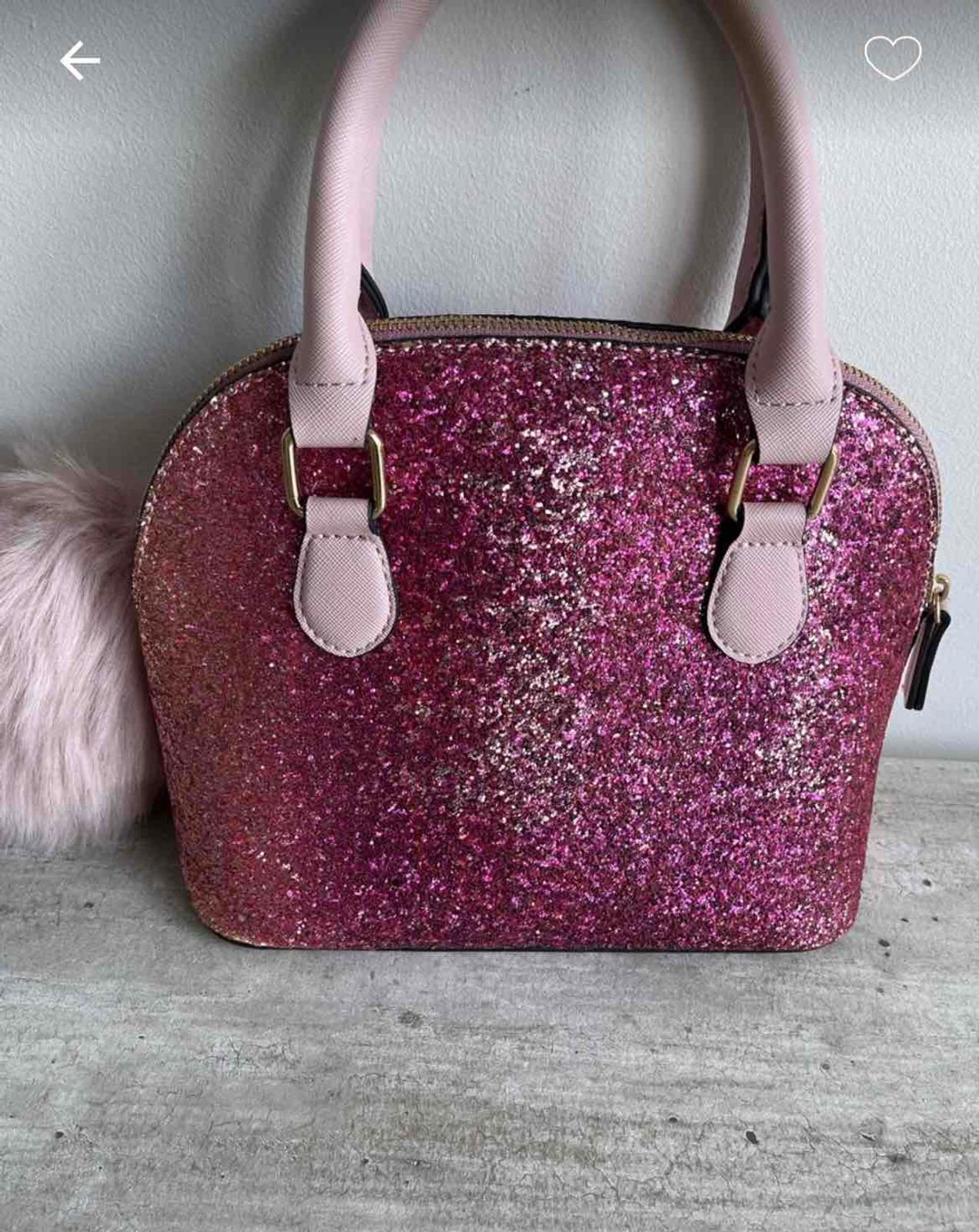 Aldo on sale glitter purse