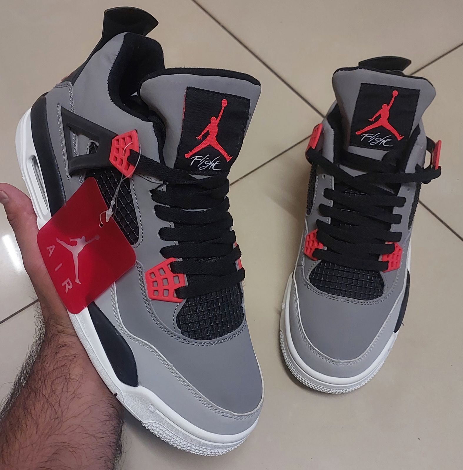 Men | Jordan 4 greysize uk 7.5 euro 42 | YAGA